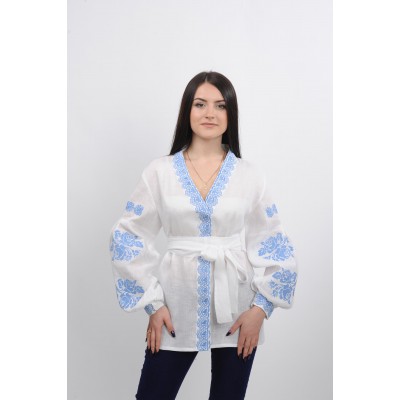 Embroidered blouse / jacket "Gentle Light"